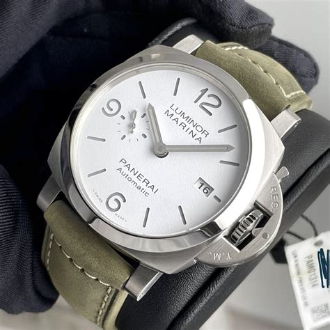 panerai 1383|panerai luminor marina white dial.